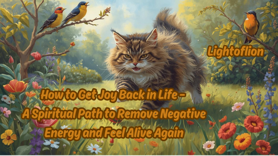 How to Get Joy Back in Life – A Spiritual Path to Remove Negative Energy and Feel Alive Again