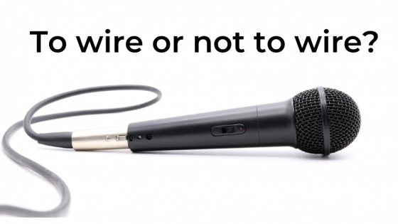 Should my church audio visual system be wired or wireless?