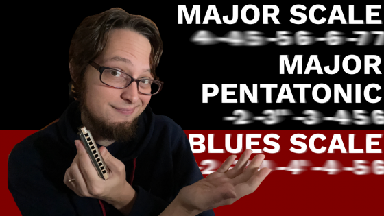 Harmonica Scale Tabs 