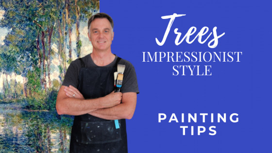 Paint Trees Like an Impressionist