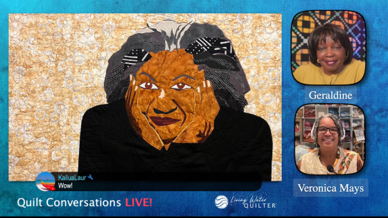 Quilted Portraits and Postcards with Veronica Mays