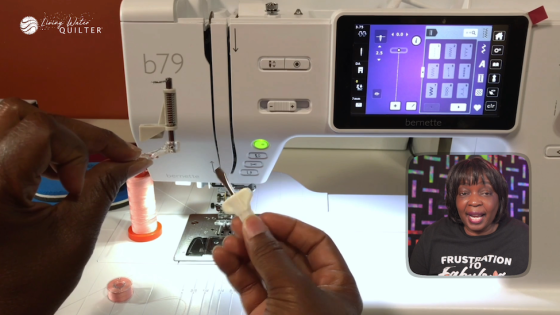 Free Motion Sewing Machine Setup Success