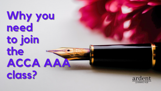 Why you need to join the ACCA AAA class?
