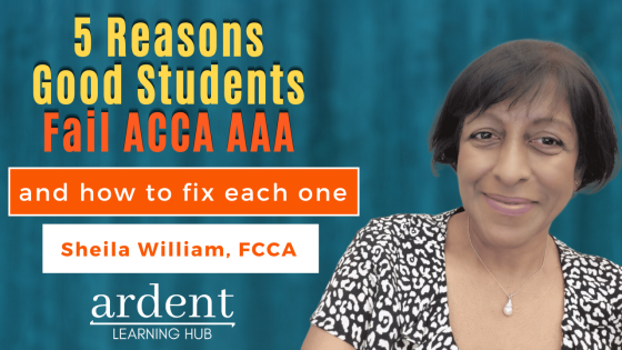 5 reasons good students fail ACCA AAA (and how to fix each one)